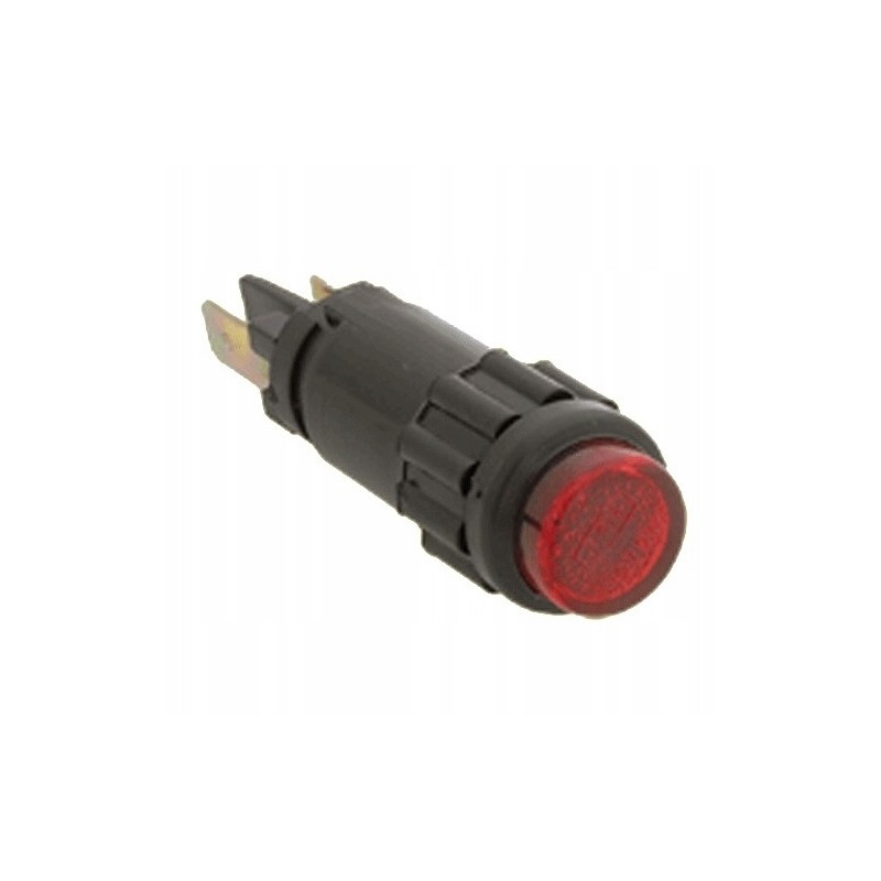 Red round indicator lamp