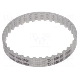 1 pcs x OPTIBELT - T5 180 877ZA - Timing belt, T5, W: 8mm, H: 2.2mm, Lw: 180mm, Tooth height: 1.2mm