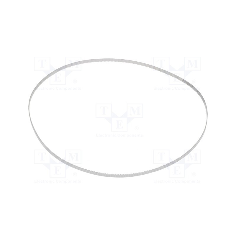 1 pcs x OPTIBELT - T2,5 915 677ZA - Timing belt, T2.5, W: 6mm, H: 1.3mm, Lw: 915mm, Tooth height: 0.7mm