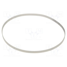 1 pcs x OPTIBELT - T2,5 540 877ZA - Timing belt, T2.5, W: 8mm, H: 1.3mm, Lw: 540mm, Tooth height: 0.7mm