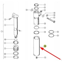 668951 0 hydraulic cylinder housing