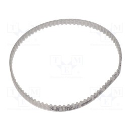 1 pcs x OPTIBELT - T2,5 210 477ZA - Timing belt, T2.5, W: 4mm, H: 1.3mm, Lw: 210mm, Tooth height: 0.7mm