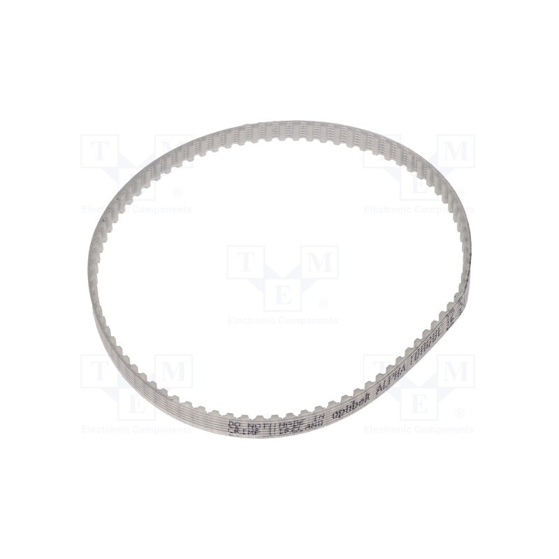 1 pcs x OPTIBELT - T2,5 210 477ZA - Timing belt, T2.5, W: 4mm, H: 1.3mm, Lw: 210mm, Tooth height: 0.7mm
