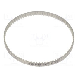 1 pcs x OPTIBELT - T2,5 200 477ZA - Timing belt, T2.5, W: 4mm, H: 1.3mm, Lw: 200mm, Tooth height: 0.7mm