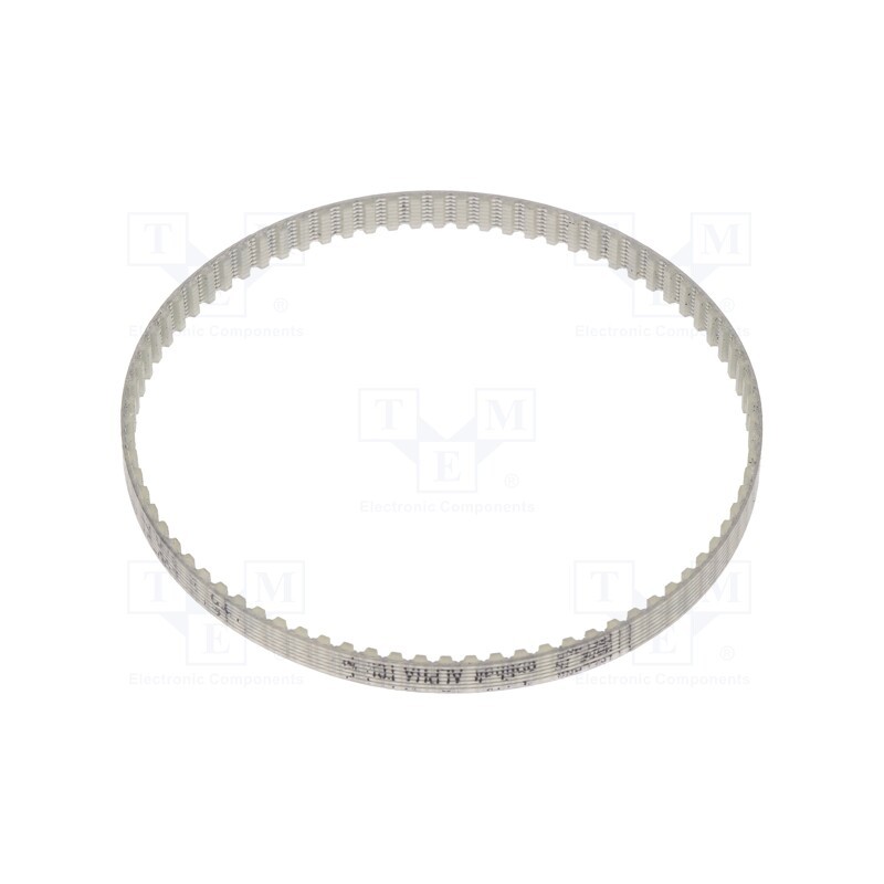 1 pcs x OPTIBELT - T2,5 200 477ZA - Timing belt, T2.5, W: 4mm, H: 1.3mm, Lw: 200mm, Tooth height: 0.7mm