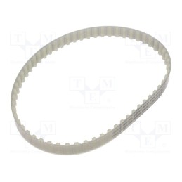 1 pcs x OPTIBELT - T10 600 1677ZA - Timing belt, T10, W: 16mm, H: 4.5mm, Lw: 600mm, Tooth height: 2.5mm