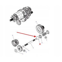 3016351x1 spacer washer 0 45 mm thick