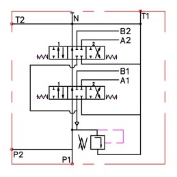 Hydro 2s 80l a1a1 distributor for badestnost lines