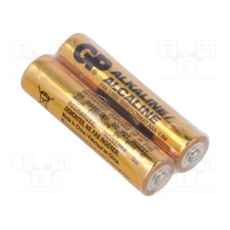 1 set x GP - GP24A LR03 - Battery: alkaline, 1.5V, AAA, non-rechargeable, 2pcs.