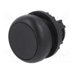 1 pcs x EATON ELECTRIC - M22S-D-S - Switch: push-button, 22mm, Stabl.pos: 1, black, none, IP67, flat