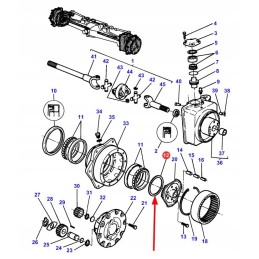 3426511m1 hub spacer 0 15mm