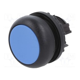 1 pcs x EATON ELECTRIC - M22S-D-B - Switch: push-button, 22mm, Stabl.pos: 1, blue, none, IP67, flat
