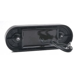 Rectangular LED marker lamp 12 24v 115 3x41 3x2