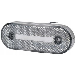 Rectangular LED marker lamp 12 24v 115 3x41 3x2