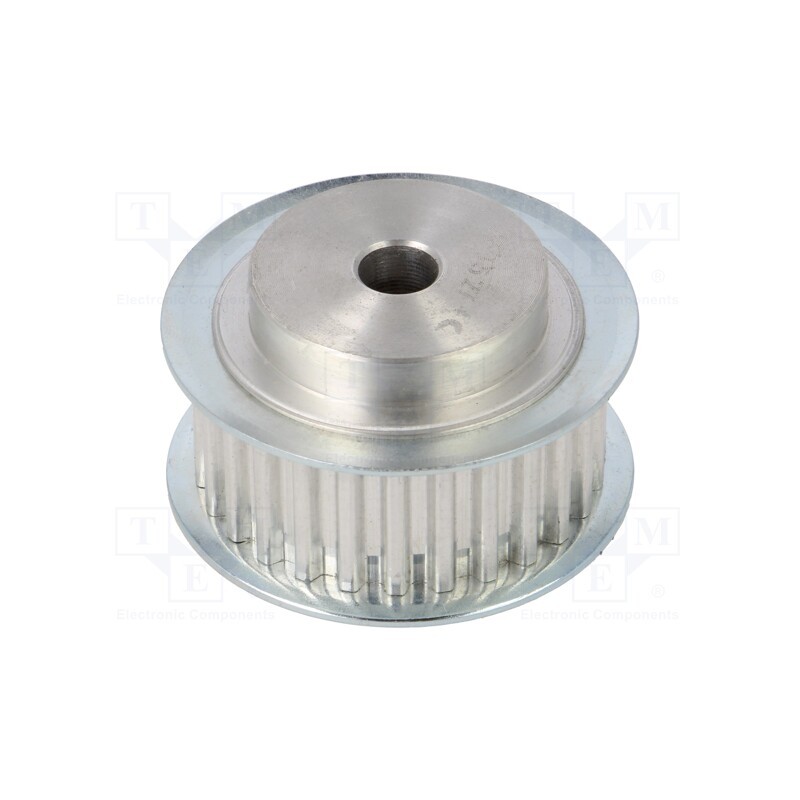 1 pcs x OPTIBELT - 27 T5 27-200ZA - Belt pulley, T5, W: 16mm, whell width: 27mm, Ø: 42.2mm, aluminium