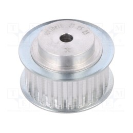 1 pcs x OPTIBELT - 27 T5 25-200ZA - Belt pulley, T5, W: 16mm, whell width: 27mm, Ø: 39mm, aluminium, ZRS