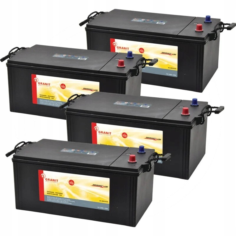 Endurance line 4 batteries 12v 230ah 58572512g 4