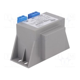 1 pcs x INDEL - TSZZBA 22/002M - Transformer: mains, 20VA, 230VAC, 17V, 1.29A, Leads: terminal block