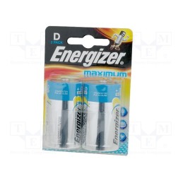 1 set x ENERGIZER - 7638900423358 - Battery: alkaline, 1.5V, D, non-rechargeable, 2pcs, Maximum
