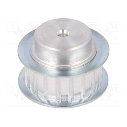 1 pcs x OPTIBELT - 21 AT5 18-200ZA - Belt pulley, AT5, W: 10mm, whell width: 21mm, Ø: 27.4mm, aluminium