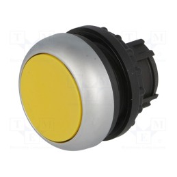 1 pcs x EATON ELECTRIC - M22-D-Y - Switch: push-button, 22mm, Stabl.pos: 1, yellow, none, IP67, flat