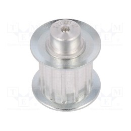 1 pcs x OPTIBELT - 27 AT5 12-200ZA - Belt pulley, AT5, W: 16mm, whell width: 27mm, Ø: 17.85mm, aluminium