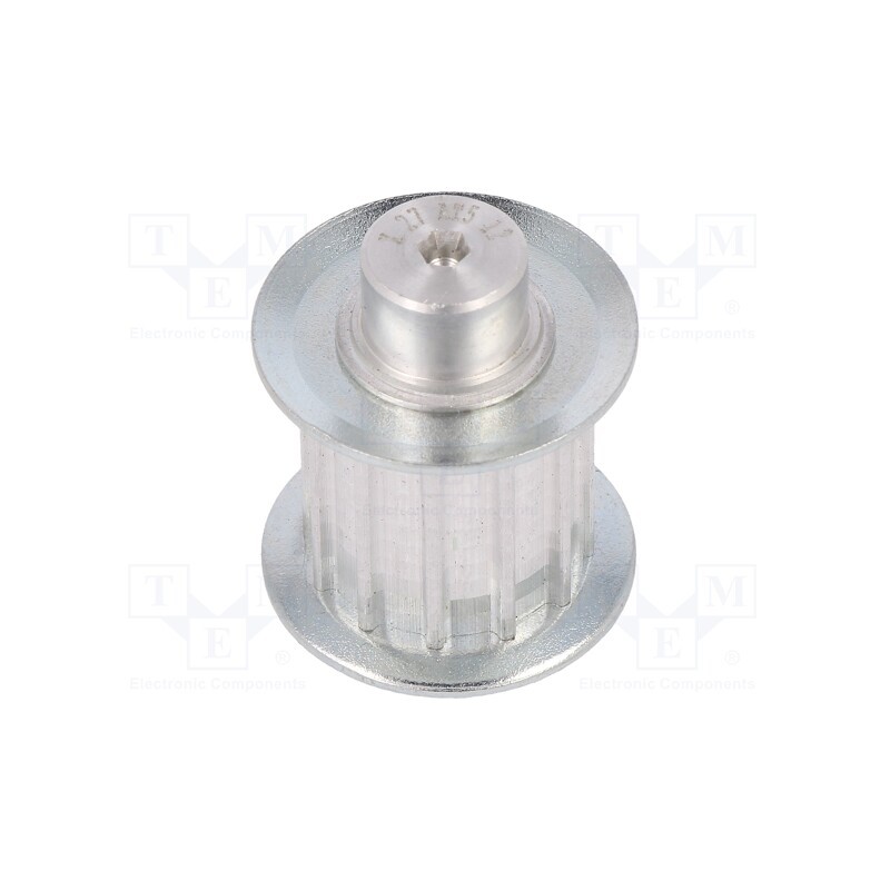 1 pcs x OPTIBELT - 27 AT5 12-200ZA - Belt pulley, AT5, W: 16mm, whell width: 27mm, Ø: 17.85mm, aluminium