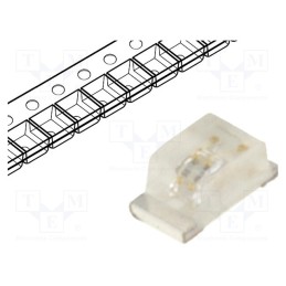 5 pcs x OPTOFLASH - OF-SMD1608B - LED, SMD, 0603, blue, 90÷140mcd, 1.6x0.8x0.68mm, 120°, 3÷3.2V, 20mA