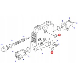 F716961030030 valve block o-ring 20 x 2 5