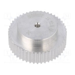 1 pcs x OPTIBELT - 16 T2,5 48-000ZA - Belt pulley, T2.5, W: 4, 6mm, whell width: 16mm, Ø: 37.7mm, aluminium