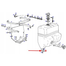 X665965501000 fuel tank hose