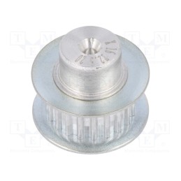 1 pcs x OPTIBELT - 16 T2,5 20-200ZA - Belt pulley, T2.5, W: 4, 6mm, whell width: 16mm, Ø: 15.4mm, aluminium