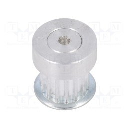 1 pcs x OPTIBELT - 16 T2,5 15-200ZA - Belt pulley, T2.5, W: 4, 6mm, whell width: 16mm, Ø: 11.4mm, aluminium