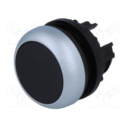 1 pcs x EATON ELECTRIC - M22-D-S - Switch: push-button, 22mm, Stabl.pos: 1, black, none, IP67, flat