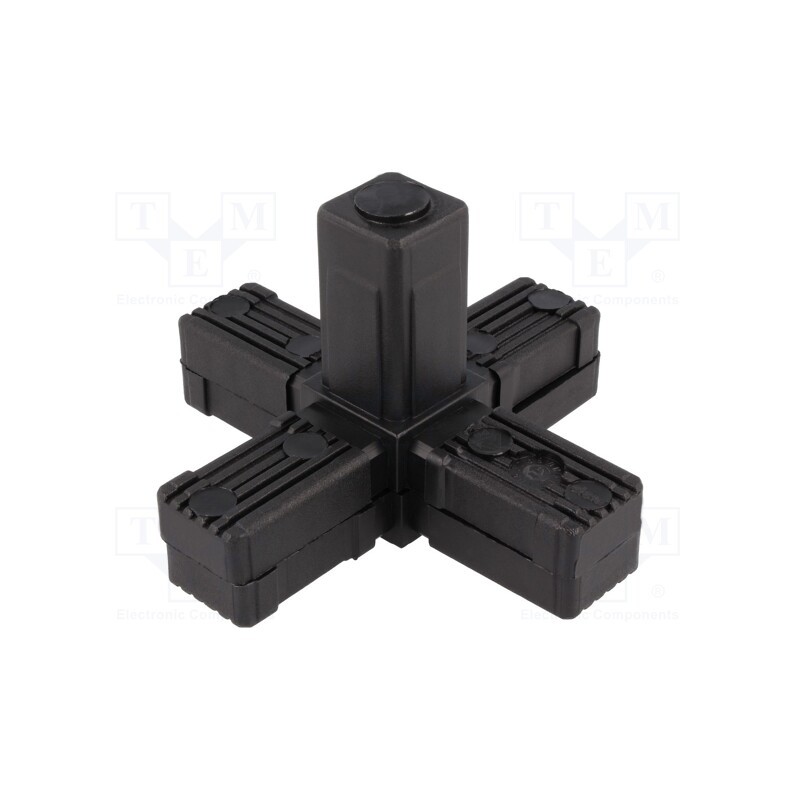 1 pcs x ELESA+GANTER - 430136 - Mounting coupler, for profiles, Mat: polyamide, -30÷100°C, I: 77mm