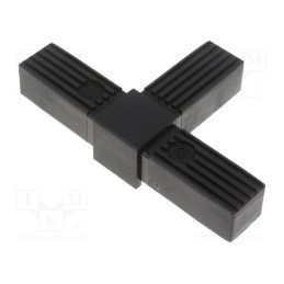 1 pcs x ELESA+GANTER - 430081 - Mounting coupler, for profiles, Mat: polyamide, -30÷100°C, I: 77mm