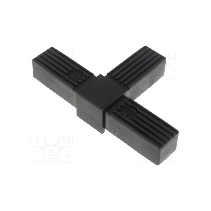 1 pcs x ELESA+GANTER - 430081 - Mounting coupler, for profiles, Mat: polyamide, -30÷100°C, I: 77mm