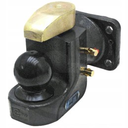 Ball hitch version with collar and protection