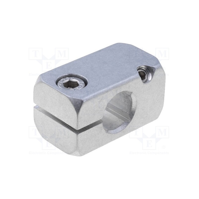 1 pcs x ELESA+GANTER - GN 476-B16-B16-A-MT - Mounting coupler, with axial bore, D: 16mm, W: 25mm, H: 25mm, L: 45mm