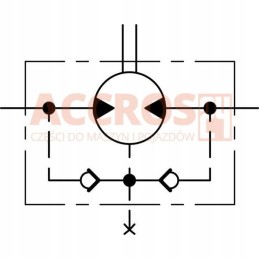 Orbital hydraulic motor smh315 32mm 9 8kw