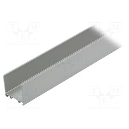 1 pcs x TOPMET - V3290020S - Profiles for LED modules, natural, L: 1m, VARIO30-08, aluminium
