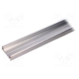 1 pcs x TOPMET - A2010000S - Profiles for LED modules, natural, L: 1m, SURFACE14, aluminium