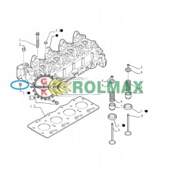 Expansion plug New Holland Case 4895085