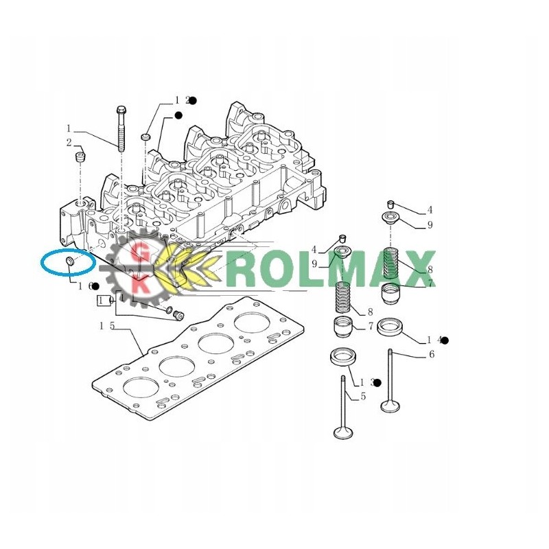 Expansion plug New Holland Case 4895085