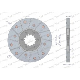 Landini MF Warynski brake disc