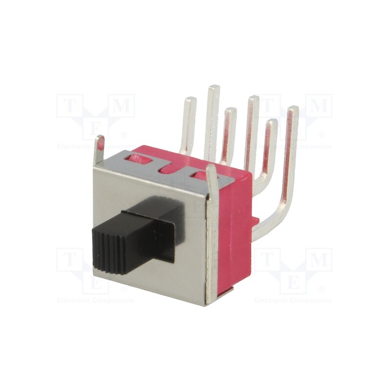1 pcs x IC SWITCHES - IC2105S1M6QE2 - Switch: slide, Pos: 2, DPDT, 2A/250VAC, ON-ON, THT, -30÷85°C, UL94V-0