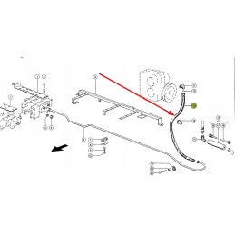 697976 0 hydraulic hose