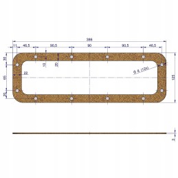 Bottom seal of the reduction gear, rubber plug, C 330, original