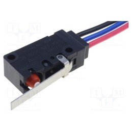1 pcs x OMRON OCB - D2VW-5L1-1M - Microswitch SNAP ACTION, 5A/250VAC, 5A/30VDC, with lever, SPDT