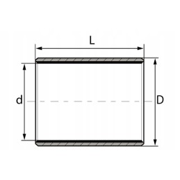 Zb303430bda sliding sleeve 30 34 x 30